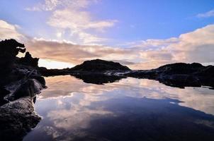 Scenic coastal view photo