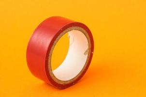 Adhesive roll of tape photo