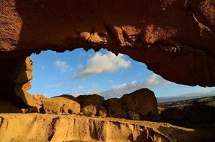 Natural stone arch photo