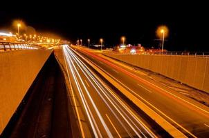 Traffic long exposure photo