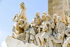 Monument to the Discoveries in Lisbon, Portugal, circa June 2022 photo