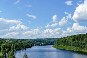 Scenic rural landscape photo