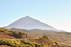 Scenic mountain landscape photo