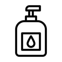 Baby Shampoo Icon Design vector