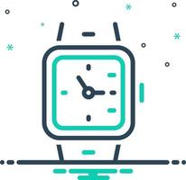 mix icon for watch vector