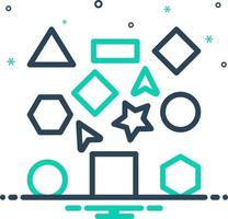 mix icon for various vector