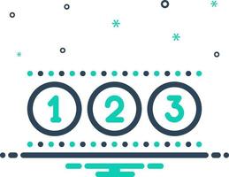 mix icon for numeric vector