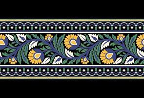 Geometrical and Ethnic Textile neckline design and motif for textile branding Fabric illustration Design for cover, fabric, textile, wrapping paper vector