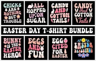 Easter T shirt design Bundle, Bunny Easter T Shirt set, easter t-shirt vector, Happy Easter day element, bunny t-shirt vector, Easter day vector