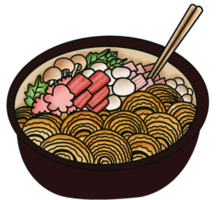 ontbijt noodle illustratie png