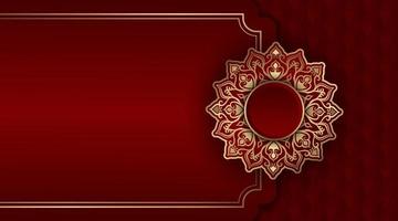 luxury background  with mandala ornament vector