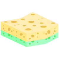 Dishwashing Sponge Bars Various Shapes Variant png