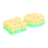 Dishwashing Sponge Bars Various Shapes Variant png