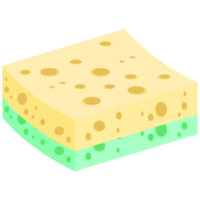 Dishwashing Sponge Bars Various Shapes Variant png