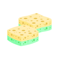 Dishwashing Sponge Bars Various Shapes Variant png