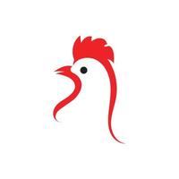 Rooster logo images illustration design vector