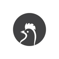 Rooster logo images illustration design vector