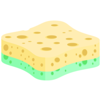 Dishwashing Sponge Bars Various Shapes Variant png