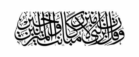 Arabic Calligraphy template, Meaning for all your design needs, banners, stickers, Ramadan flyers, etc vector