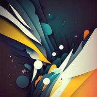 Abstract background with dynamic effect. Modern pattern. Vector illustration design. photo