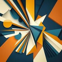 Abstract background with dynamic effect. Modern pattern. Vector illustration design. photo