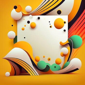 Abstract background with dynamic effect. Modern pattern. Vector illustration design. photo