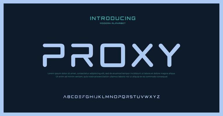 Modern alphabet font. Typography urban style fonts for sport, technology, digital, movie logo design