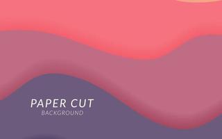 abstract paper cut slime background banner design. vector