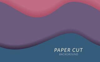 abstract paper cut slime background banner design. vector