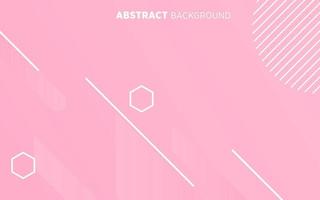 modern pink gradient abstract geometric shape background banner design. vector