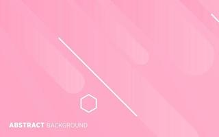 modern pink gradient abstract geometric shape background banner design. vector