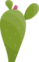 dessin animé désert cactus plante png