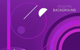 modern technology purple abstract background banner with circle and line,can be used in cover design, poster, flyer, book design, website backgrounds or advertising. vector illustration.