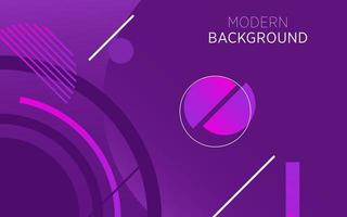 modern technology purple abstract background banner with circle and line,can be used in cover design, poster, flyer, book design, website backgrounds or advertising. vector illustration.