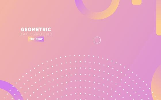 resumen púrpura degradado geométrico antecedentes bandera diseño. vector