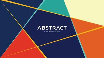 Abstract background with low poly triangle shapes corporate background for presentation design vector