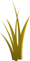 Cartoon grass leaves clip art png