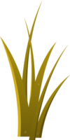 Cartoon grass leaves clip art png