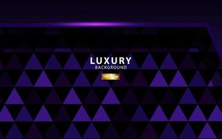 Luxury purple overlay layers background. Realistic light effect on textured purple Triangle background. vector