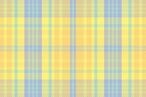 Tartan Plaid With Summer Color Pattern. vector