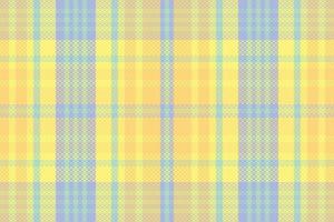 Tartan Plaid With Summer Color Pattern. vector