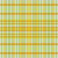 Tartan Plaid With Summer Color Pattern. vector
