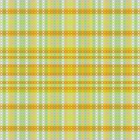 Tartan Plaid With Summer Color Pattern. vector