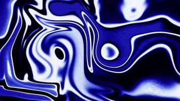 kleurrijk abstract psychedelisch neon vloeistof achtergrond. water inkt of acryl verf gemarmerd iriserend levendig textuur. kleurrijk panoramisch vloeistof Golf achtergrond. abstract vloeistof kolken patroon video