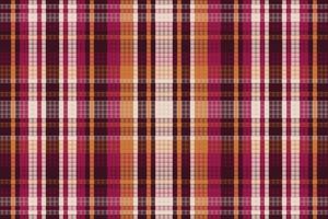 Tartan Plaid With Summer Color Pattern. vector