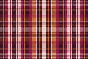 Tartan Plaid With Summer Color Pattern. vector