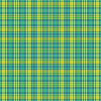 Tartan Plaid With Summer Color Pattern. vector