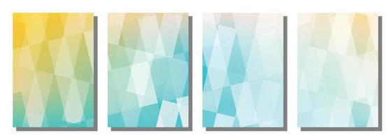 Abstract polygon background. vector