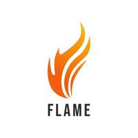 flame vector logo