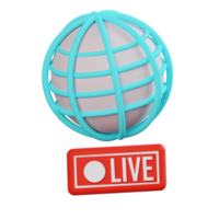 Live Stream 3d Icon png